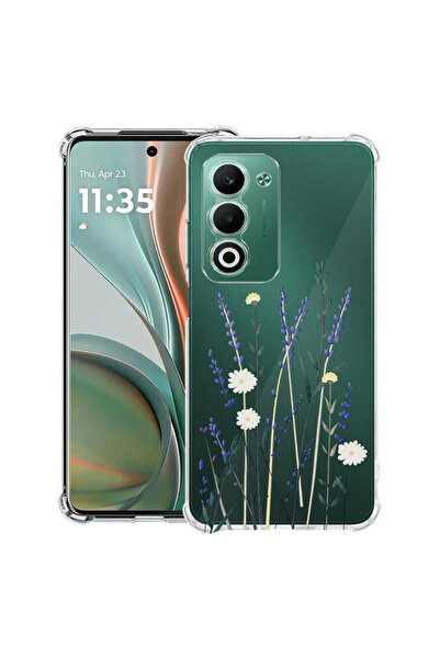 bestcase Противоударен калъф за OPPO A5, Флорален - Минималистичен Лавандер, ...