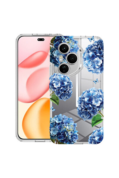 bestcase Αντικραδασμική Θήκη για Honor 400 Pro, Φλοράλ - Χαριτωμένη Ορτανσία,...