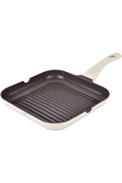 Other DIE-CAST ALUMINUM GRILL PAN WITH CERAMIC COATING – 28 CM – ZG-ACS 11 CREM