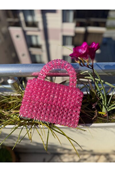 FouleeAksesuar Foulee Boncuk El Çantası - Pembe