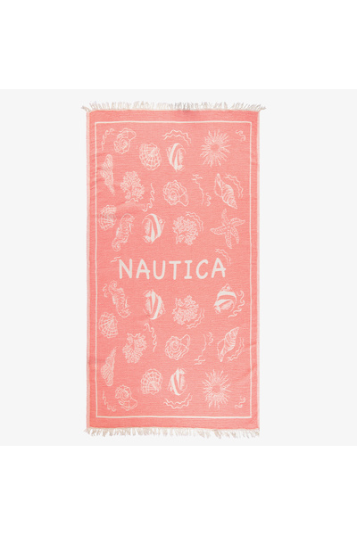 Nautica Unisex Yeşil Desenli Havlu