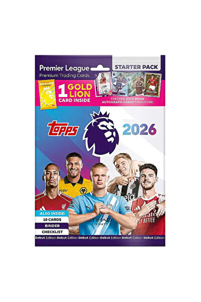 Topps Premier League 2026 - Starter Pack