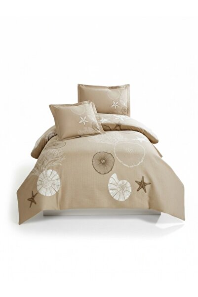 Özdilek Corallino Single Pique Set – 100% Cotton Soft Textured Modern