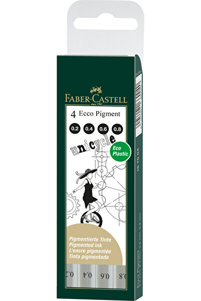 Faber Castell ΣΕΤ ΧΡΩΜΑΤΩΝ LINER 4 ΤΕΜΑΧΙΑ ΝΕΟ FABER-CASTELL