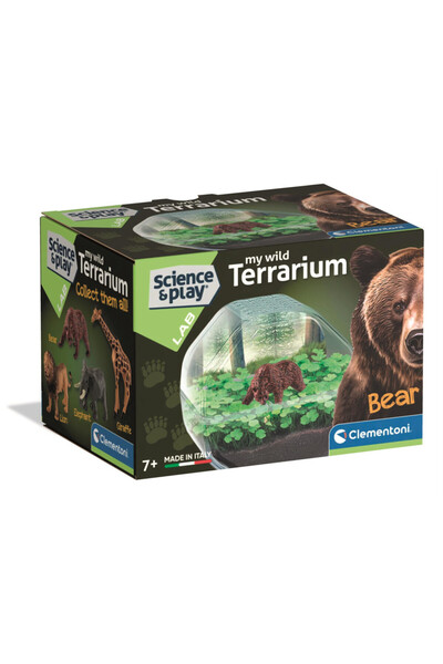 Animals Bear Mini Terrarium Clementoni