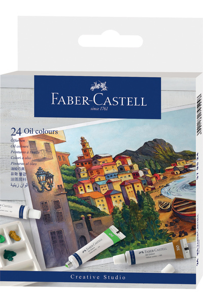 Faber Castell FABER-CASTELL 24 CULORI ULEIOASE 9 ML