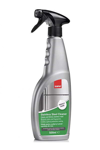 Sano Spray curățare oțel inoxidabil 500ml - Îndepărtează amprentele, grăsimea...