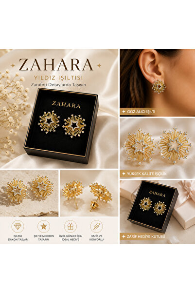 Zahara Collection Yıldız Işıltısı Küpe