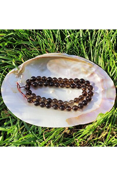 Zodyak Doğal Taş Smoky Quartz Natural Stone String (8mm) (certified)