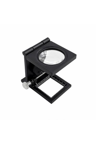 Artdesign Lup Mercek Led Işıklı Metal Katlanır Ölçek Ayarlı Kılıflı Büyüteç 2...