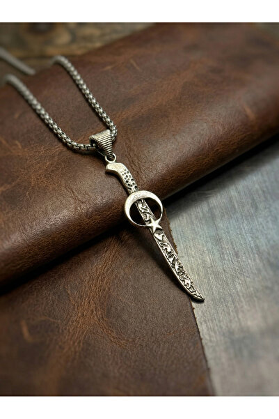 Velcari Minimalist Style Stainless Steel Men's Necklace