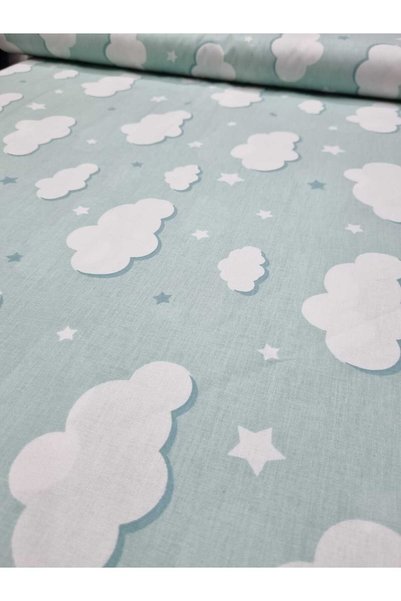 daisy star Țesătură pentru lenjerie de pat (model „Nor”, 60 x 240)