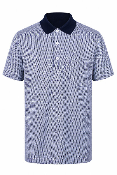 trender Klasična tamnoplava muška polo majica 719