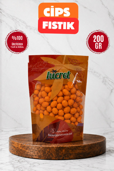 Hicret Kuruyemiş Cips Fıstık (Soslu)