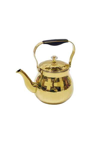 Chefline غلاية ستانلس ستيل سعة 1.5 لتر، ذهبية اللون