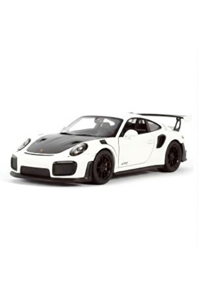 Noname Macheta auto metalica Kinsmart Porsche 911 GT3 RS Alb, Scara 1:36