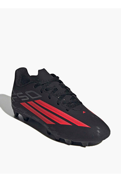 adidas أحذية كرة قدم للأولاد F50 Club FG/MG ذات أربطة للعب على الأرض الصلبة