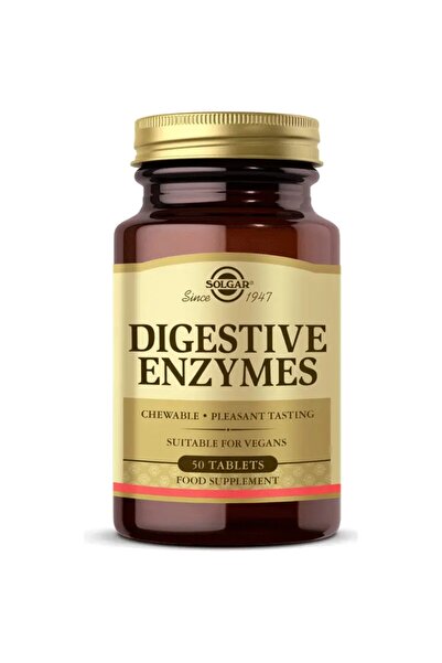 Solgar إنزيمات هضمية (إنزيمات الهضم) 50 قرص
