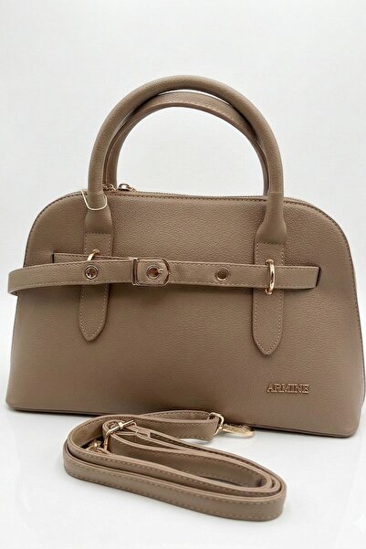 Armine Modern Mink Colorful Shoulder Bag Stylish Design Women's Bag Practical...