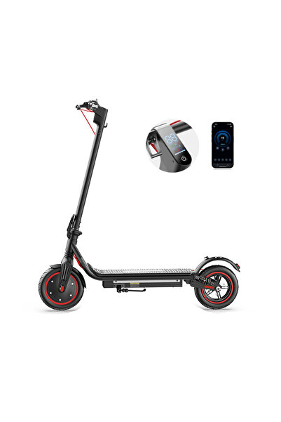 iscooter W7 Trotinetă electrică 650W 35km/h 36V 10.5Ah, suspensie dublă, APP