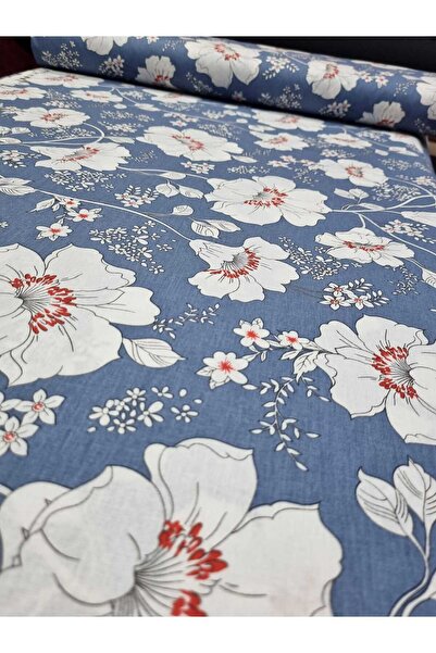 daisy star Nevresim Kumaşı ( Menekşe desen 60 x 240 )