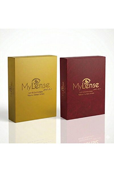 MyLens Light Blue Pack Of 2, Monthly Disposable Contact Lenses, Cosmetic Contact Lenses, Color Contact Lenses, Blue Contact Lenses