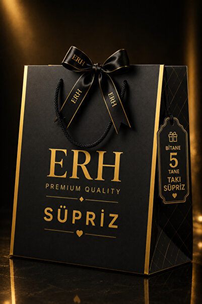 ERH Sürpriz Takı paketi 5’li Karışık Takı Hediye Gümüş ve Gold
