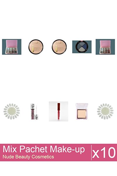 Makeup Set Mix 10 produse Palete Makeup: Paleta Make-up ,True Eyes , Nr 02, P...