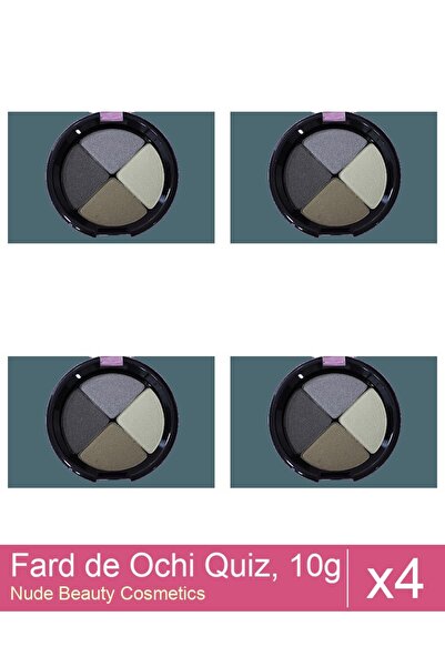 Makeup Set of 4x Eyeshadow Quiz, 10g No. 453