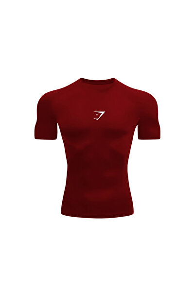 Raventra Wear Shark Bordo Compression T-shirt