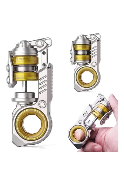 edc Premium Fidget Çelik Manyetik Yeni Nesil Stres Çarkı