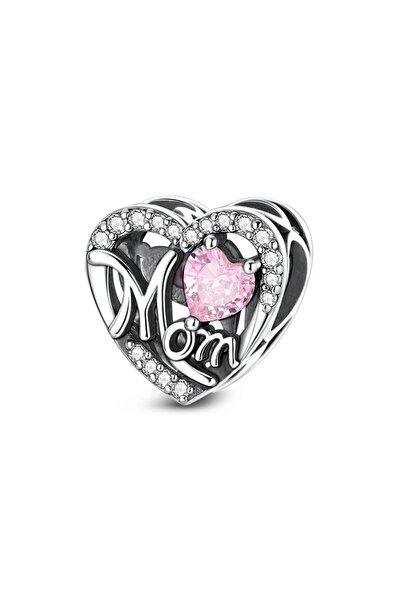 Choice42 Ktc2013 Mother's Day 925 Sterling Silver Charms Beads Love Mom Heart...