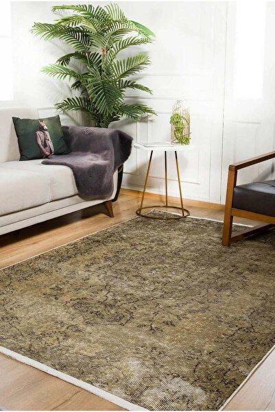 halinet Halı.Net Multi-Colored Vintage Antique Washable Non-Slip Living Room ...