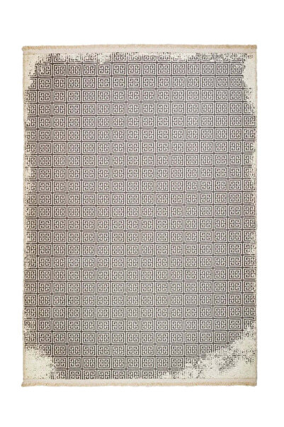 halinet Halı.Net Mink Ethnic Bohemian Washable Non-Slip Living Room Carpet Pi...