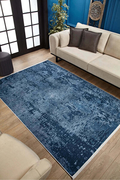 halinet Halı.Net White Modern Washable Non-Slip Living Room Carpet Haln-Hln1628