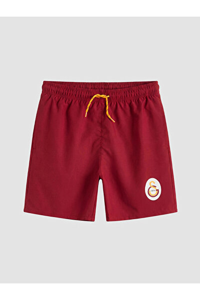 LC Waikiki LCW Kids crvene kupaće gaće za dečake sa Galatasaray printom
