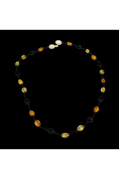 GÜMÜŞTEL EL SANATLARI Certified Amber Baby Necklace