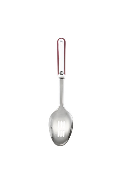 Perfect Kitchen Slotted Spoon Stainless Steel Handle Plastic