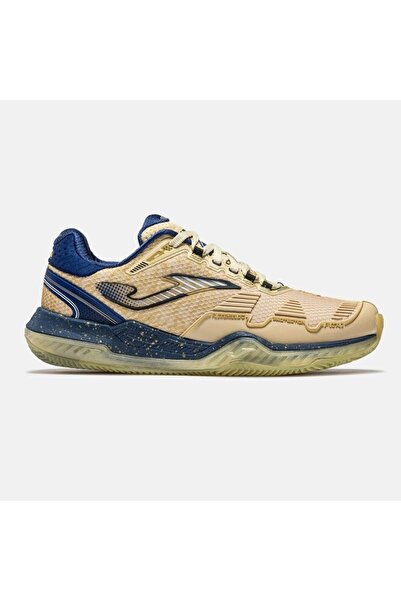 Joma TPOIS2625C Point Toprak Kort Erkek Tenis Ayakkabısı Bej/Lacivert