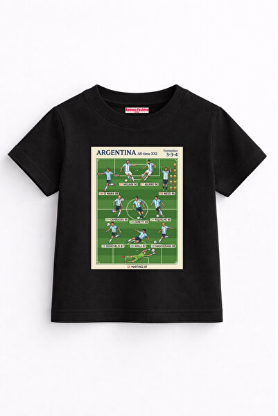 Rabona Fashion Tricou pentru copii Argentina All Time Legends
