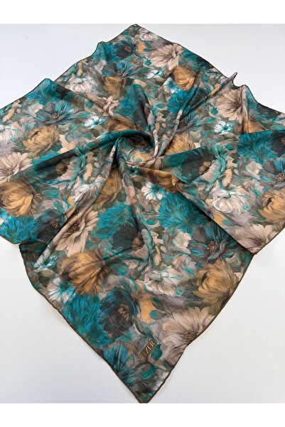 Butik وشاح ناعم رقيق منقوش بالورود العضوية (مضاد للانزلاق)