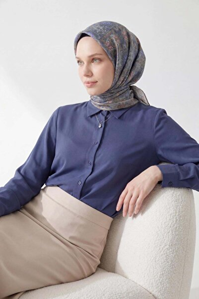Silk Home Soft Scarf Gray 90X90