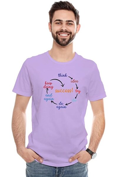 not Unisex Printed Design T-Shirt (Motivational Quote)| Round Neck - Regular ...