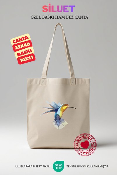 SİLUET Raw Cloth Bag