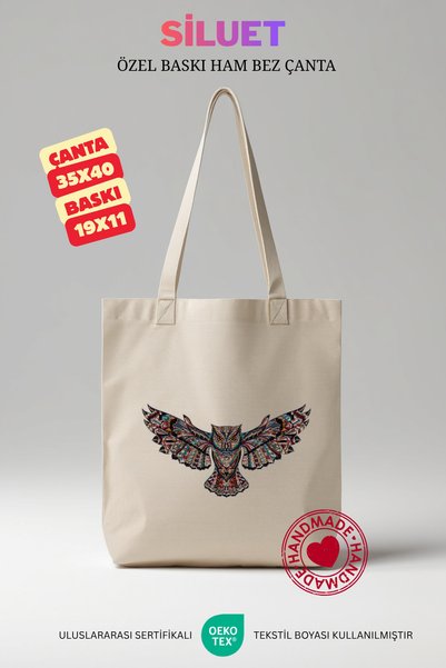 SİLUET Raw Cloth Bag