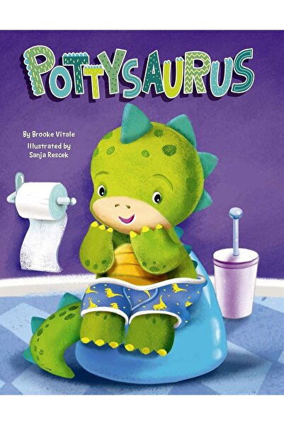 Little Hippo كتاب بوتي سورس المبطن للتدريب على استخدام المرحاض