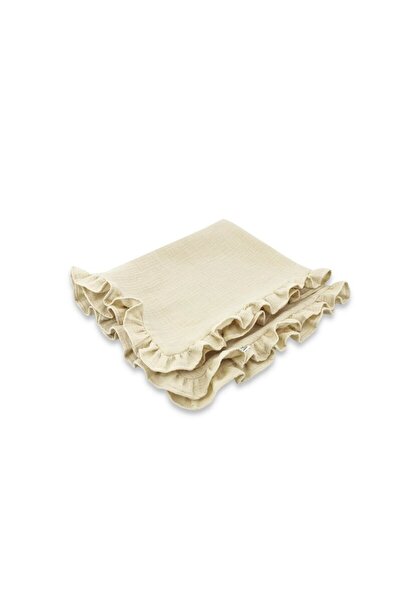Qmini Paturica moale, Qmini, Cu volanase, 75x100 cm, Din muselina dubla, Warm...