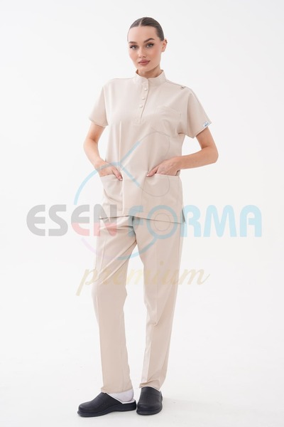 Esen Forma Viora Model Kadın Medikal Scrubs Takım
