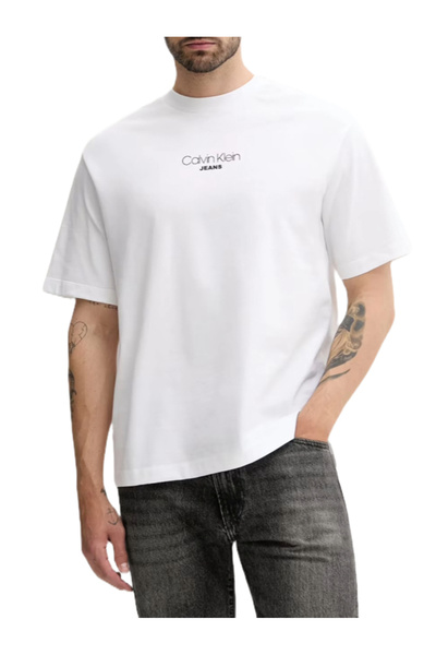 Calvin Klein Ανδρικό T-shirt Λευκό LV04RC851G-YAA