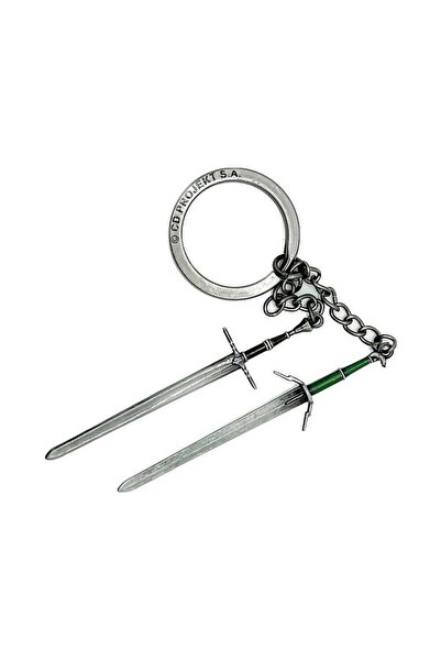 Good Loot The Witcher III: Wild Hunt Keychain Geralt Two Swords